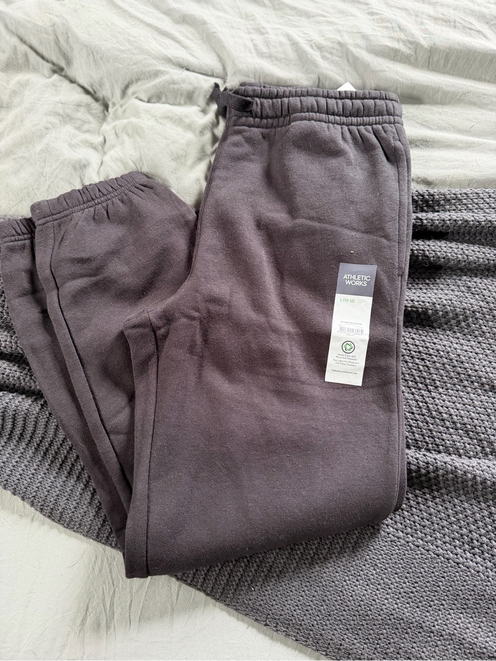 Athletic Works Boy’s black Fleece Sweatpants